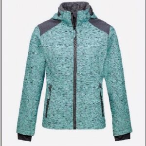 Free Country Size L Soft Shell Hooded Jacket